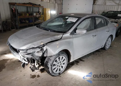 2016 Nissan Sentra S из США, поврежденный, VIN 3N1AB7AP9GY282936